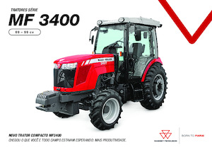 4WD traktori Massey Ferguson MF 3406