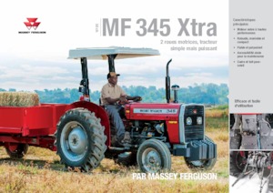 4WD traktori Massey Ferguson MF 345 Xtra