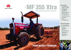 4WD traktori Massey Ferguson MF 355 Xtra