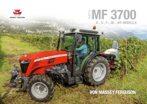 4WD traktori Massey Ferguson MF 3709 GE