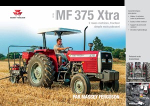 4WD traktori Massey Ferguson MF 375 Xtra