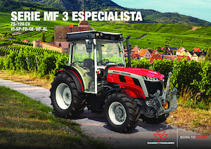 4WD traktori Massey Ferguson MF 3FR.115 