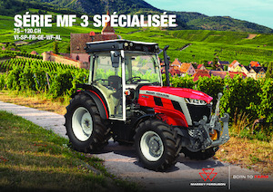 4WD traktori Massey Ferguson MF 3FR.115 