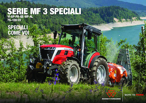 4WD traktori Massey Ferguson MF 3FR.115 