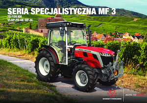 4WD traktori Massey Ferguson MF 3FR.115 