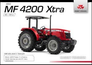 4WD traktori Massey Ferguson MF 4280 Xtra
