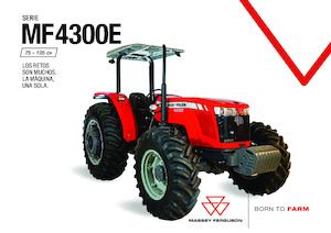 4WD traktori Massey Ferguson MF 4307E
