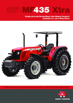 4WD traktori Massey Ferguson MF 435 Xtra 