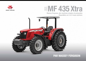 4WD traktori Massey Ferguson MF 435 Xtra 