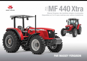 4WD traktori Massey Ferguson MF 440 Xtra