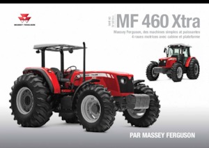 4WD traktori Massey Ferguson MF 460 Xtra
