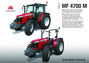 4WD traktori Massey Ferguson MF 4710 M
