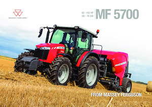 4WD traktori Massey Ferguson MF 5710 D