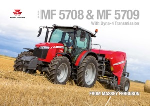 4WD traktori Massey Ferguson MF 5708 MR
