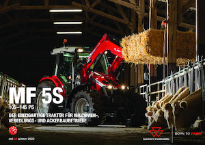4WD traktori Massey Ferguson MF 5S.125