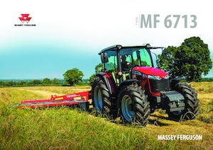 4WD traktori Massey Ferguson MF 6713 MR