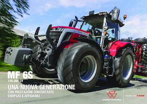 4WD traktori Massey Ferguson MF 6S.135