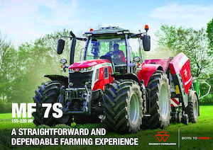 4WD traktori Massey Ferguson MF 7S.165