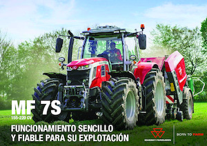 4WD traktori Massey Ferguson MF 7S.165