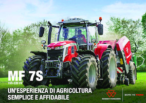 4WD traktori Massey Ferguson MF 7S.165