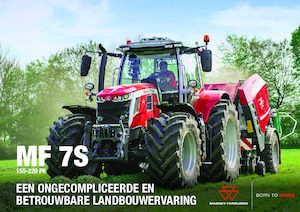 4WD traktori Massey Ferguson MF 7S.165