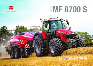 4WD traktori Massey Ferguson MF 8732 S 