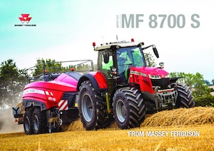 4WD traktori Massey Ferguson MF 8732 S 