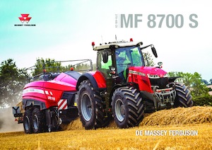 4WD traktori Massey Ferguson MF 8732 S 