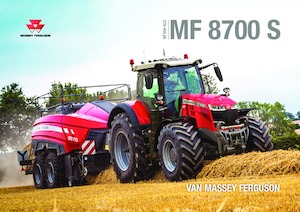 4WD traktori Massey Ferguson MF 8732 S 