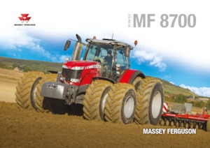 4WD traktori Massey Ferguson MF 8740 S