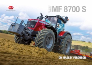 4WD traktori Massey Ferguson MF 8737 S