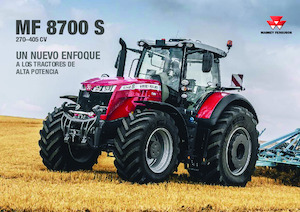 4WD traktori Massey Ferguson MF 8737 S