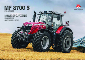 4WD traktori Massey Ferguson MF 8737 S