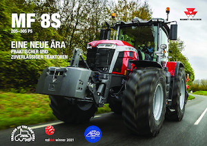 4WD traktori Massey Ferguson MF 8S.305 