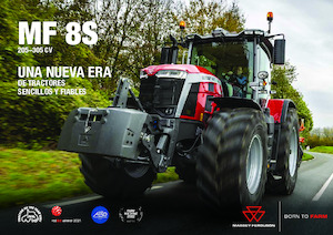 4WD traktori Massey Ferguson MF 8S.305 