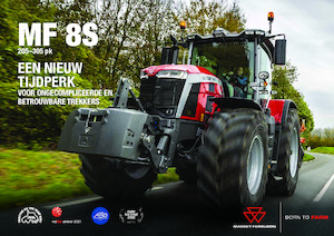 4WD traktori Massey Ferguson MF 8S.305 