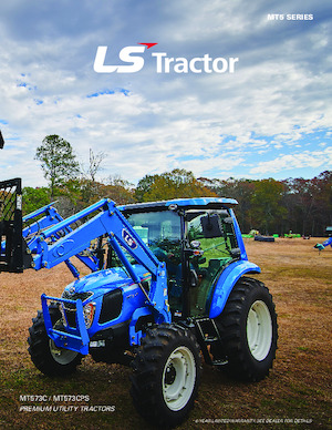 4WD traktori LS MT573C