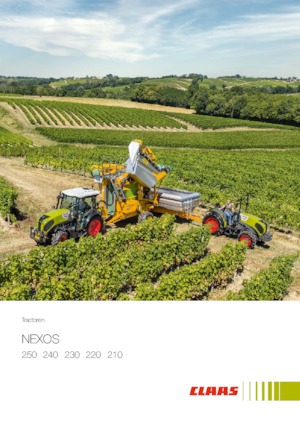 4WD traktori Claas Nexos 240 F
