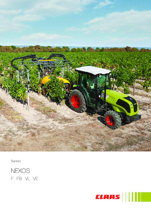 4WD traktori Claas Nexos 230 FB