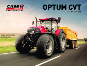 4WD traktori Case IH Optum 300 CVT