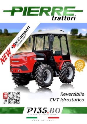 4WD traktori Pierre P 135.80