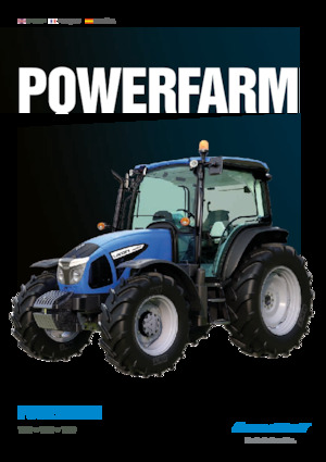 4WD traktori Landini Powerfarm 110