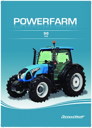 4WD traktori Landini Powerfarm 90