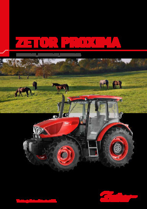4WD traktori Zetor Proxima CL 110