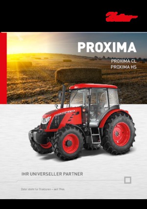 4WD traktori Zetor Proxima HS 90