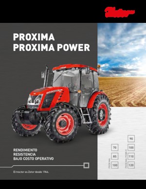 4WD traktori Zetor Proxima HS 120
