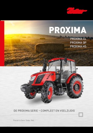 4WD traktori Zetor Proxima GP 110