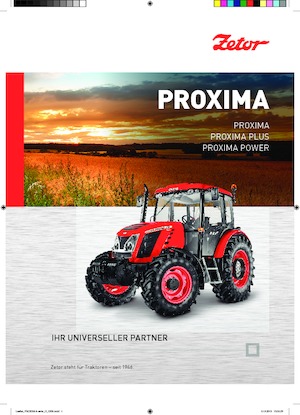 4WD traktori Zetor Proxima Plus 90