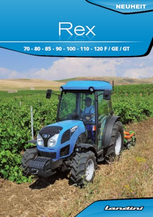 4WD traktori Landini Rex 100GE