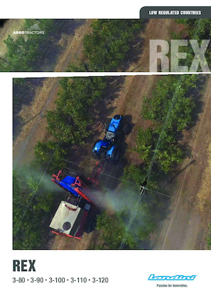 4WD traktori Landini Rex 3-100 G 